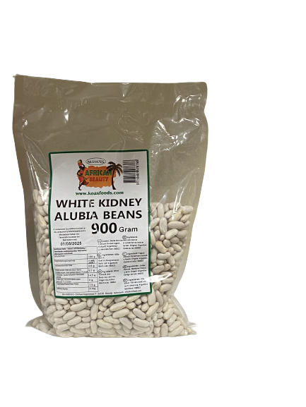 African Beauty White Kidney Alubia Beans 900 ml - Africa Products Shop