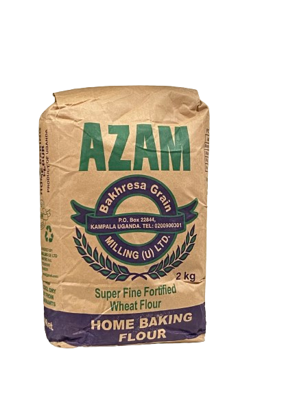 Azam Super Fine Fortified Wheat Flour  (Ingano) 2 kg - Africa Products Shop