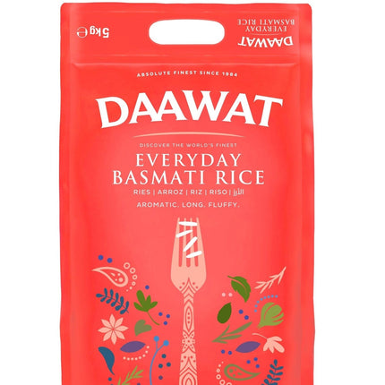 Daawat Basmati Every Day Rice kg - Africa Products Shop