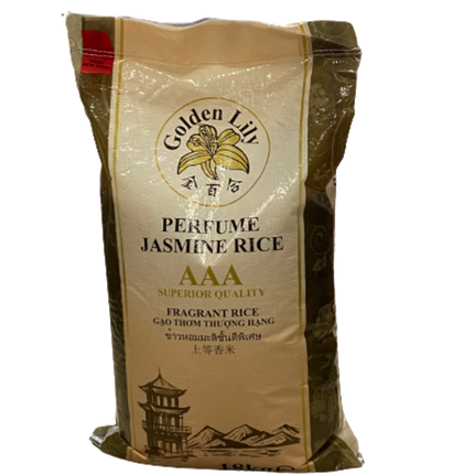 Golden Lily Perfume Jasmine Rice AAA 20kg - Africa Products Shop