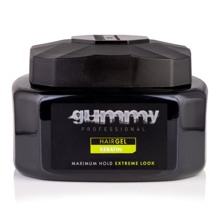Gummy Professional Hair Gel Keratin Maximum Hold Extreme Look 500 ml - Africa Products Shop