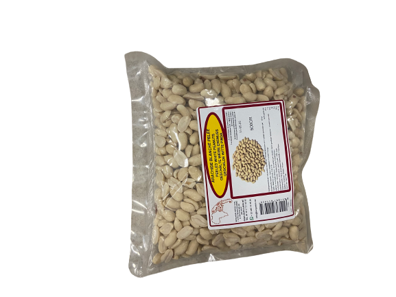 Peeled White Peanuts  500 g - Africa Products Shop