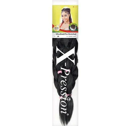 X-pression Lagos Braid 1B  42”, 46” (170 g) - Africa Products Shop